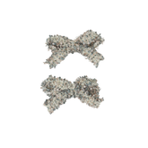 BANDEAU TWEED COLLECTION BOW CLIP SET